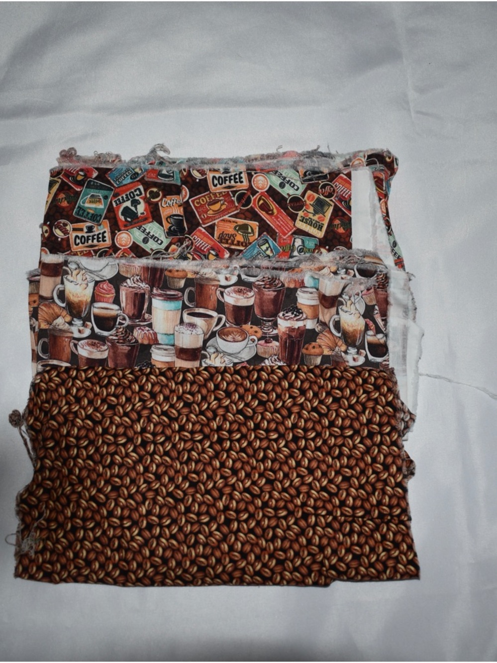 COFFEE DESIGN COTTON FABRIC